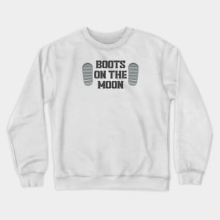 Boots on the Moon Crewneck Sweatshirt